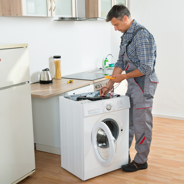 can you walk me through the steps of troubleshooting my washer issue in Foster OK